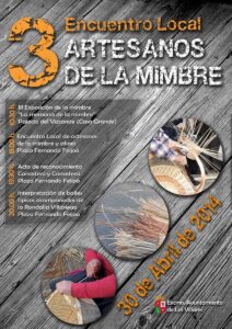 III Muestra Mimbre cartel