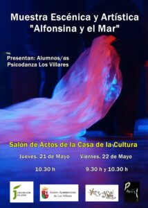 Cartel  Psocodanza Los Villares 2015